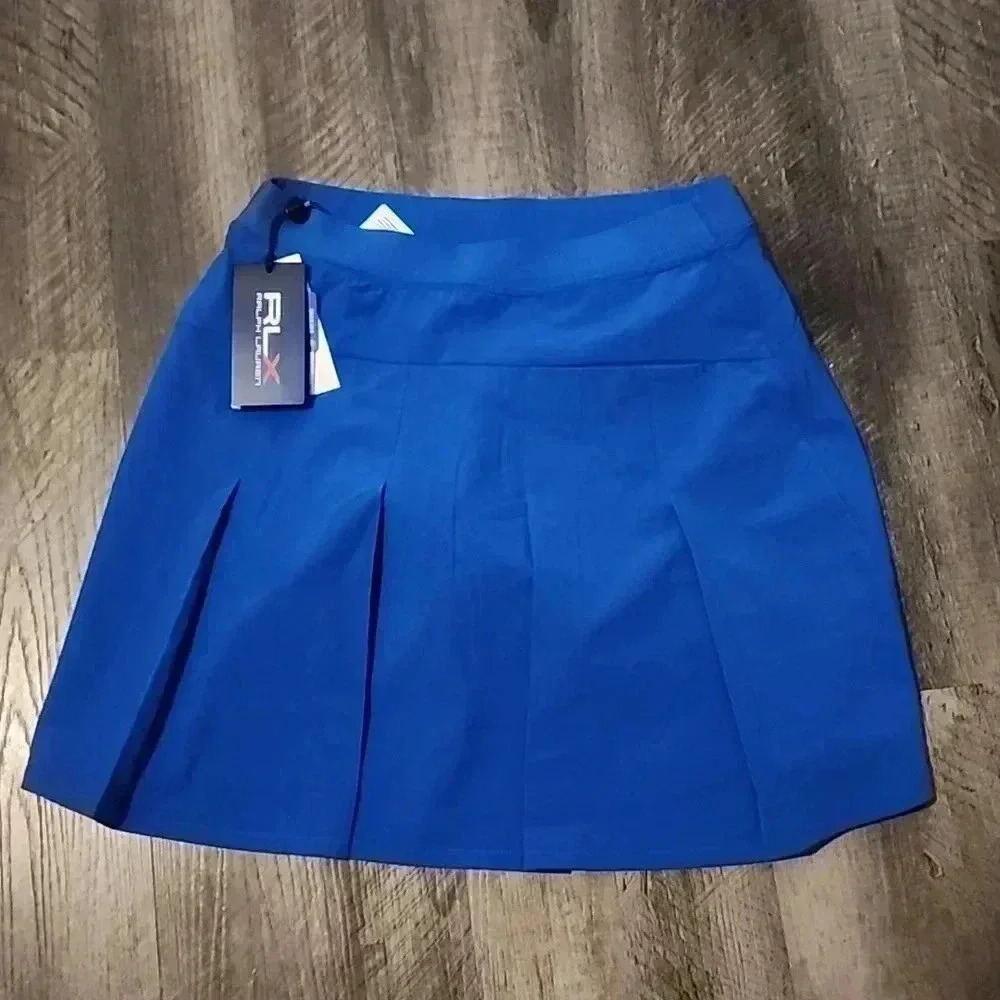 RALPH LAUREN 15" PERFORMANCE PLEATED SKORT SIZE XS - Picture 2 of 4